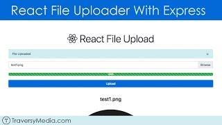 React File Uploader With Express (Using React Hooks)