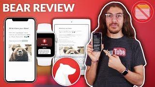 Take Notes on your iPhone Like a Boss! (Bear Review)