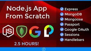 Node.js App From Scratch | Express, MongoDB & Google OAuth
