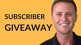 My Subscribers Get Free Prizes! Free Giveaway!