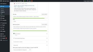 How To Optimize Your WordPress Blog Categories SEO for Google Using Yoast?