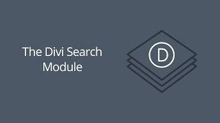 The Divi Search Module