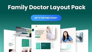 Get a FREE Family Doctor Layout Pack for Divi
