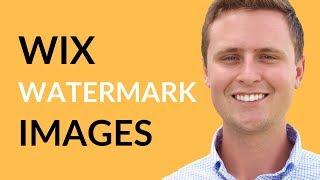 How To Watermark Images In Wix