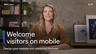 Lesson 6: Welcome Visitors on Mobile | Design Your Website with Advanced Features