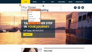Create a Therapy Website: Step by Step Tutorial