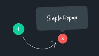 Simple Animated Popup Box with Html CSS & Javascript @Online Tutorials​
