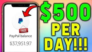 Earn $500 FREE PayPal Money EVERY DAY! (Money Making App)