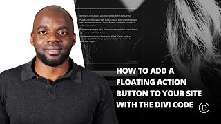 How to Add a Floating Action Button to Your Site with the Divi Code Module