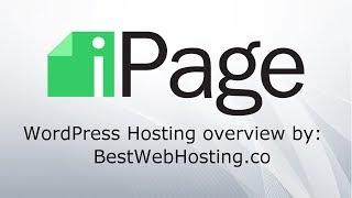 IPAGE WORDPRESS HOSTING - Everything you need for WordPress, including a free domain