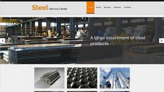 Steelworks Responsive Moto CMS 3 Template #53731