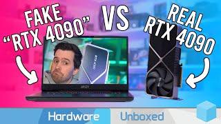 Wait, How Much Slower!? - RTX 4090 Desktop vs RTX 4090 Laptop