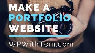 How to Make a Portfolio Website in Wordpress