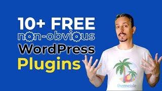 10+ FREE WordPress Plugins For Any Website