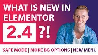 Elementor 2.4 | What Is New?! | Tutorial