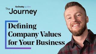 Defining Company Values for Your New Business