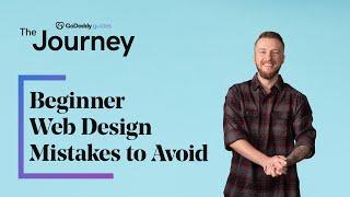Beginner Web Design Mistakes to Avoid | The Journey