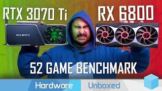 Which Was The Better Buy? Radeon RX 6800 vs. GeForce RTX 3070 Ti: 52 Game Benchmark, 1440p & 4K