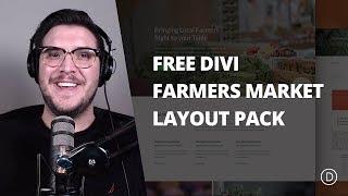 Free Divi Download: Get Our Fresh Farmers Market Layout Pack Today!