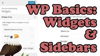 Wordpress Basics: Widgets & Sidebars Tutorial