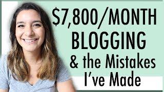 $7,800/MONTH BLOGGING  THE SPECIAL INCOME & EXPENSES REPORT OF MY BLOGGING MILESTONE