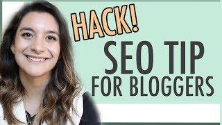 HACK! SEO TIP FOR BLOGGERS  SEO PLUGIN FOR BLOGGERS