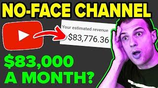 How to Make Money on YouTube WITHOUT Showing Your Face