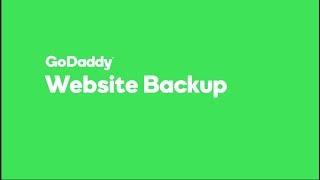 Why backup is important? (1 of 4) | GoDaddy
