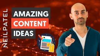 How to Instantly Find Dozens of Content Ideas (That Your Audience Will LOVE)