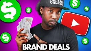 How SMALL YOUTUBERS Can Get PAID BRAND DEALS in 2022