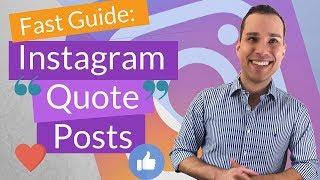 Instagram Quotes Design – How To Create Your Own Instagram Quotes (Canva 2.0 Tutorial)