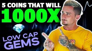 Top 5 Altcoins with 1000x Potential in 2022 | SUPER Low Cap Gems!