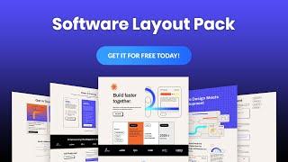 Get a FREE Software Layout Pack for Divi