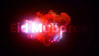 Colorful Smoke Video and Text Manipulation Using CSS Only | Eid Mubarak 2020