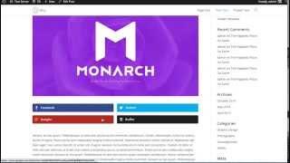 How To Use Inline Sharing Buttons In Monarch