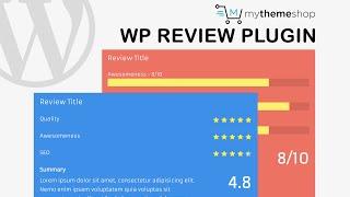 WP Review Quick Introduction