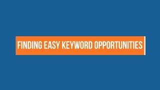 Basic Keyword Research Tutorial: Find Low Competition Keywords with Ahrefs Keywords Explorer