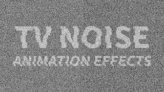 TV Noise Animation Effects | CSS Tutorial