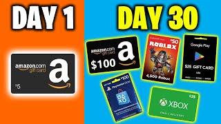 How To Earn FREE Gift Cards If You're a KID / TEENAGER! (Make Money Online)