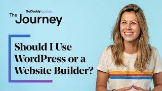 Should I Use WordPress or a Website Builder?