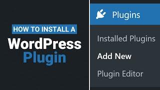 How to Install a WordPress Plugin (3 Different Ways)