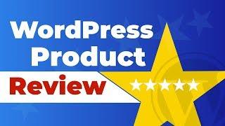 WordPress Product Review Plugin: Create Your First Product Review Box