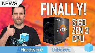 AMD Goes After Intel: New $160 Zen 3 CPU, $99 Ryzen 3 4100, Ryzen 7 5800X3D Price
