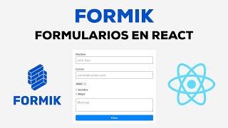 Guía de Formik  - Librería para Formularios en React