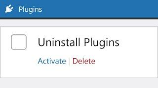 How to Uninstall WordPress Plugins Cleanly