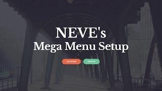 Neve Mega Menu Tutorial: Easy WordPress Mega Menu Without Plugin