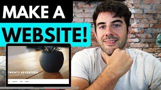 Make a Website with the Twenty Seventeen Theme from WordPress!