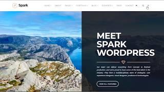 Spark WordPress Theme   Agency Landing-Page