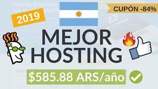 Mejor Hosting Argentina 2019  + Dominio GRATIS - por $585.88 ARS/año