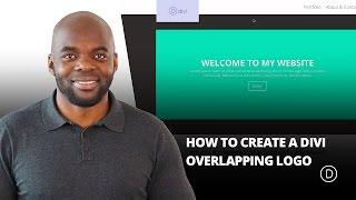 How to Create a Divi Overlapping Logo